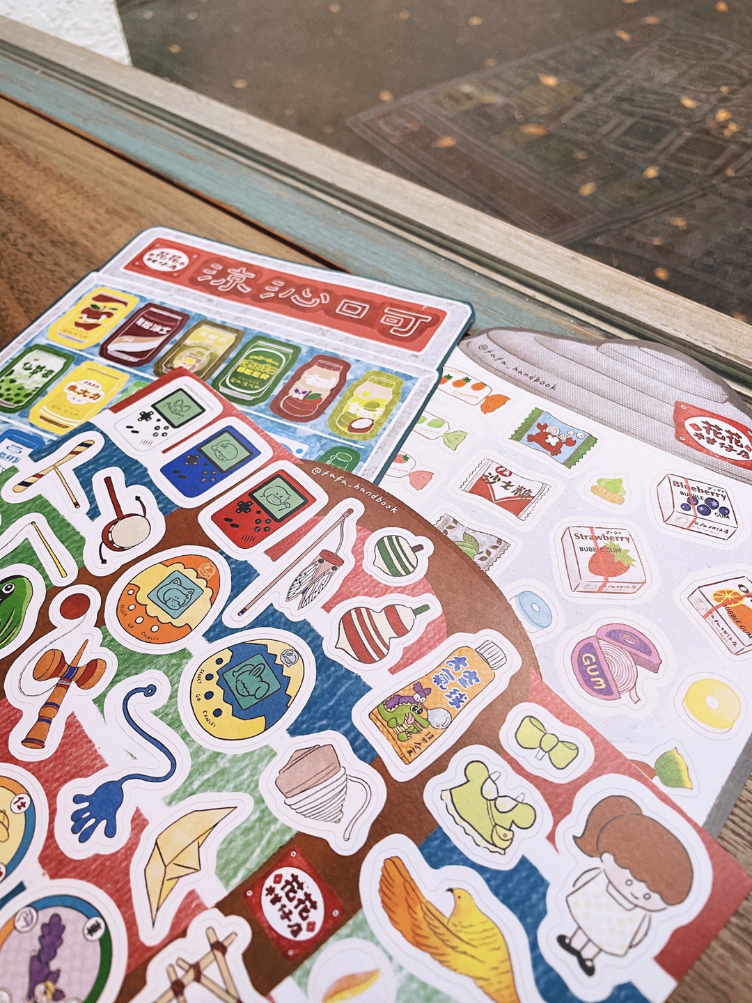 Fa Fa - Huahua Snack Shop Stickers - Snacks