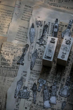 LCN - On the Desk II Rubber Stamp Set