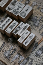 LCN - On the Desk II Rubber Stamp Set