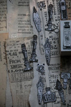 LCN - On the Desk II Rubber Stamp Set