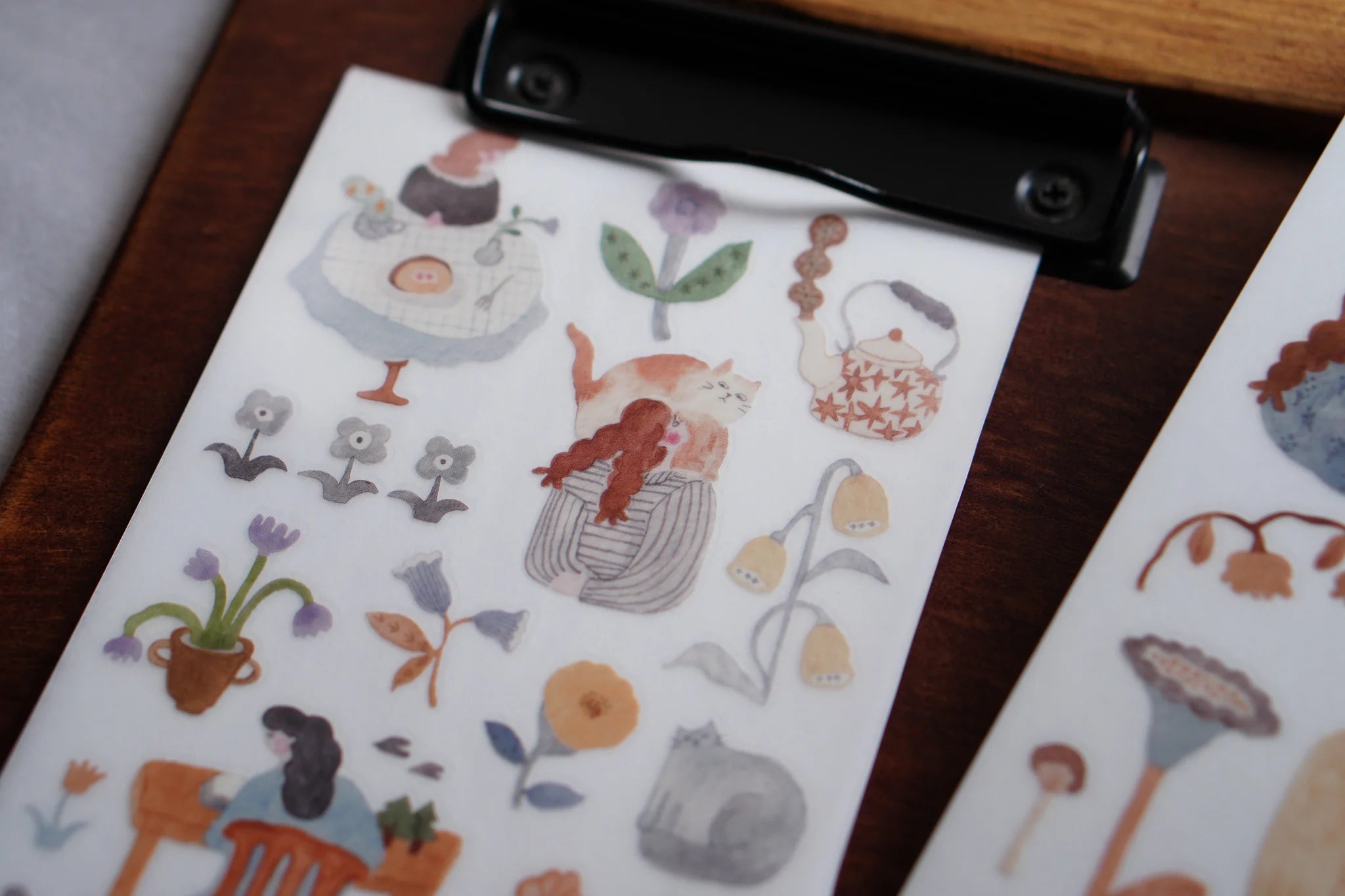 [Pre-Order] IvySnow - Indigo Transfer Stickers