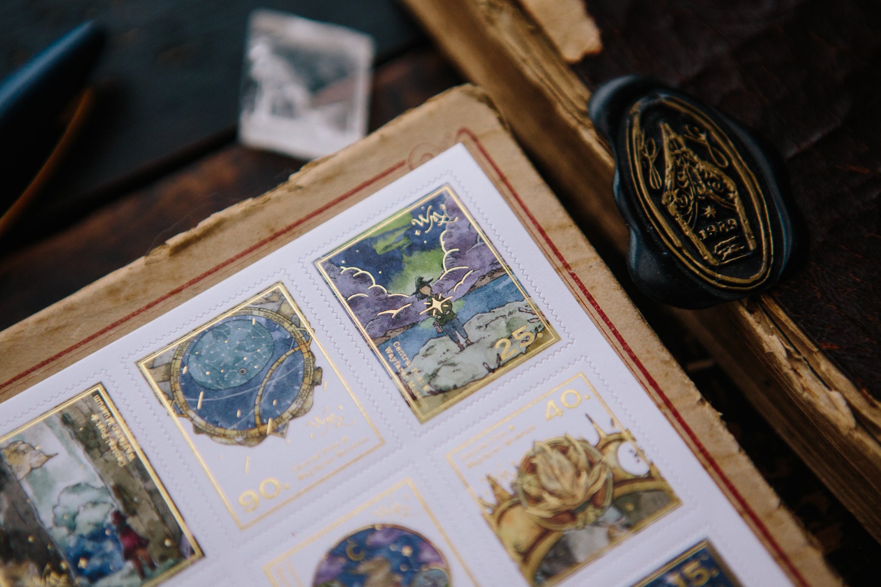 OURS - Wayfarer Stamp Sticker Sheet