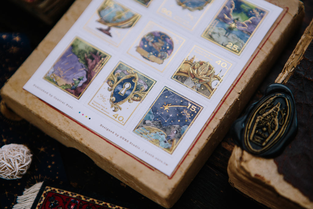 OURS - Wayfarer Stamp Sticker Sheet
