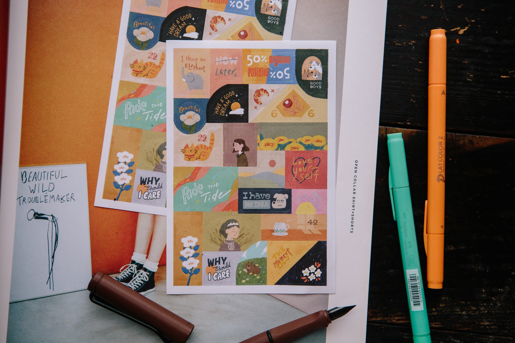 OURS - Those Little Thoughts Sticker Sheet