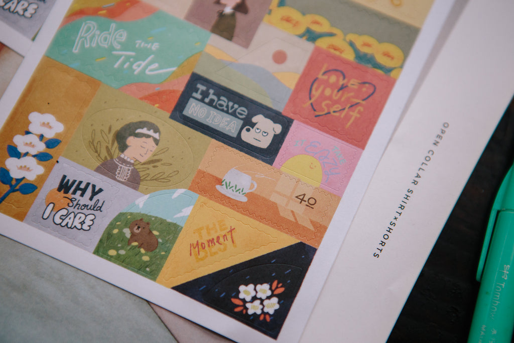 OURS - Those Little Thoughts Sticker Sheet