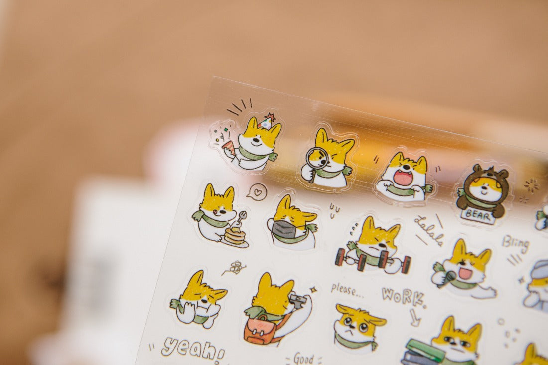 OURS - Nice to Meet You Sticker Sheet