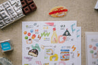OURS - Convenience Store Stamp Sticker Sheet