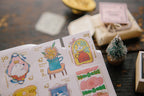 OURS - Bedtime Story Stamp Sticker Sheet
