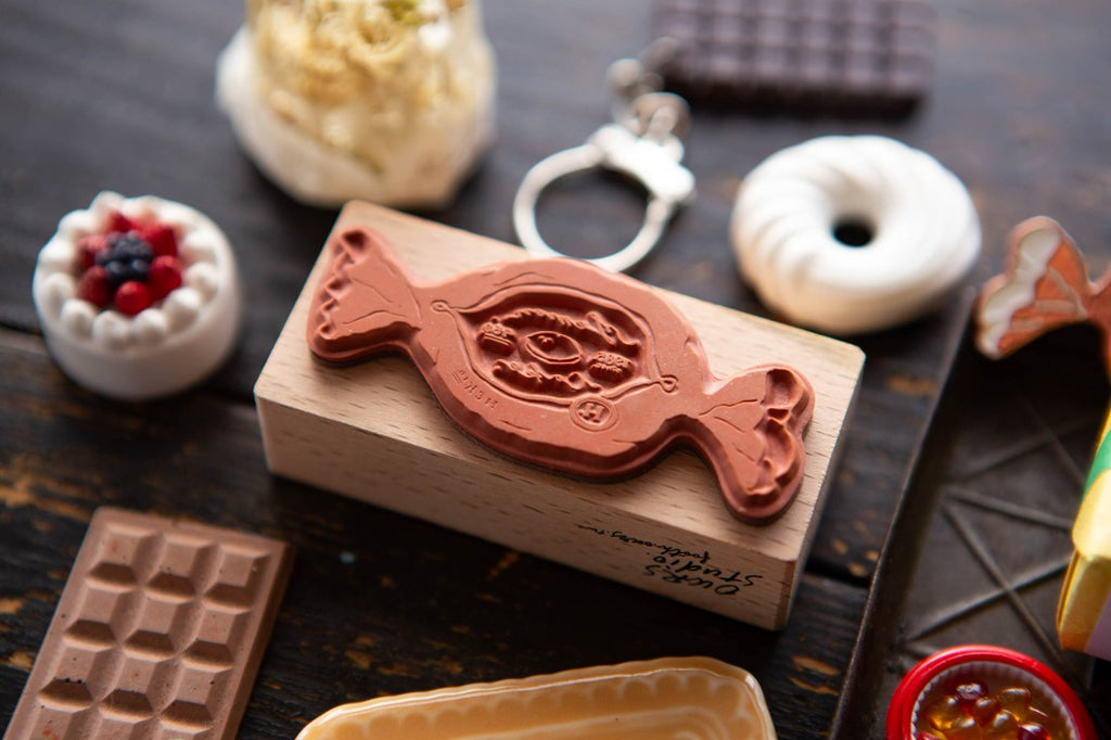 OURS - New Lemon Cake Rubber Stamp