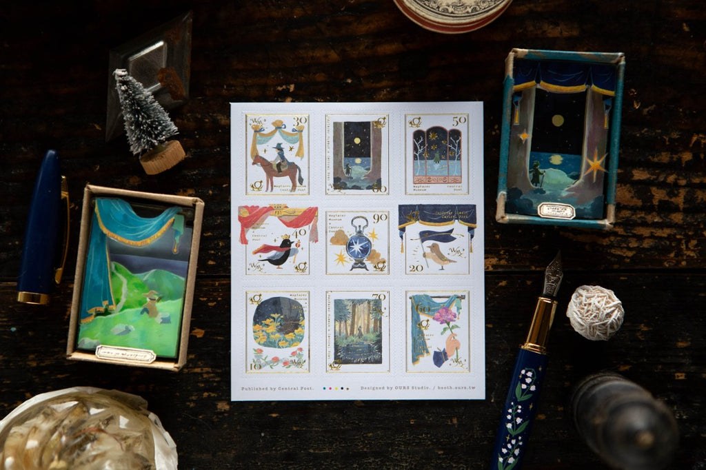 OURS - Wayfarer 2 Stamp Sticker Sheet
