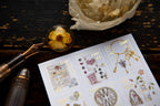 OURS - Desk of Botanist Stamp Sticker Sheet