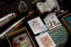 OURS - Desk of Botanist Stamp Sticker Sheet