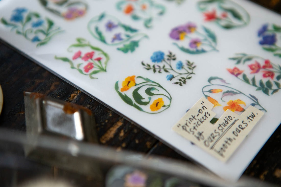 OURS - The Wayfarer's Journal Transfer Sticker Sheet