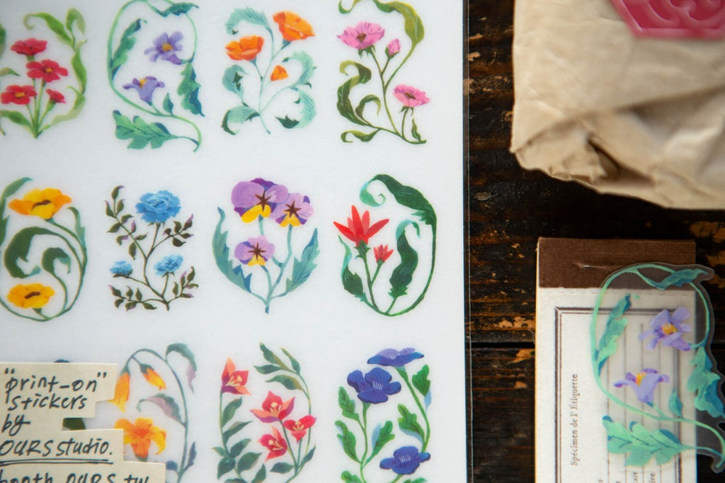 OURS - The Wayfarer's Journal Transfer Sticker Sheet