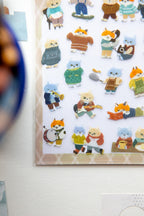 OURS - Cats Gathering Sticker Sheet
