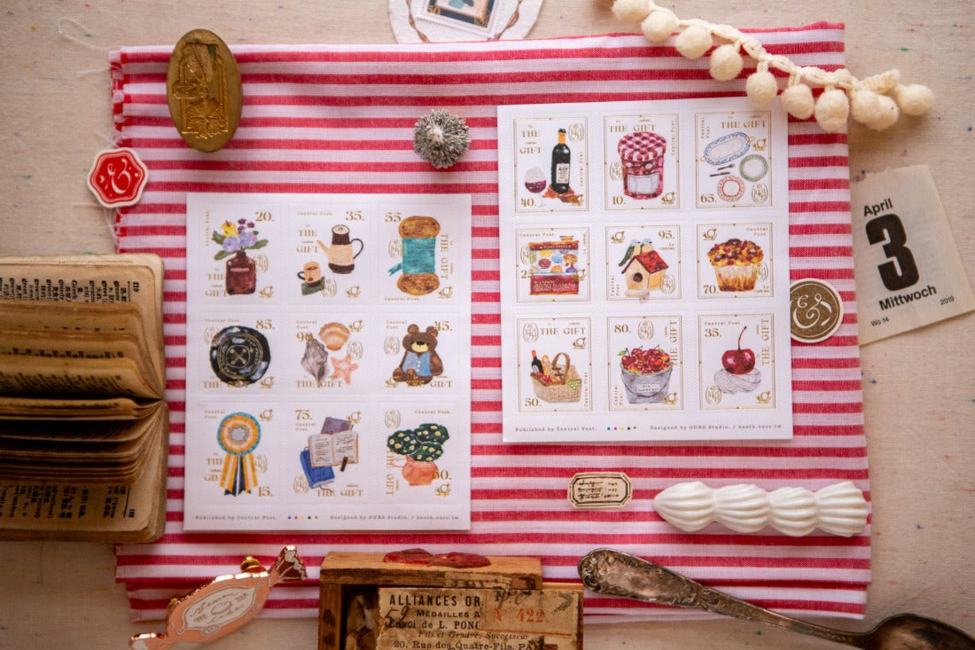OURS - The Gift Stamp Sticker Sheet