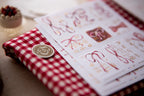 OURS - Ribbon Bow Stamp Sticker Sheet