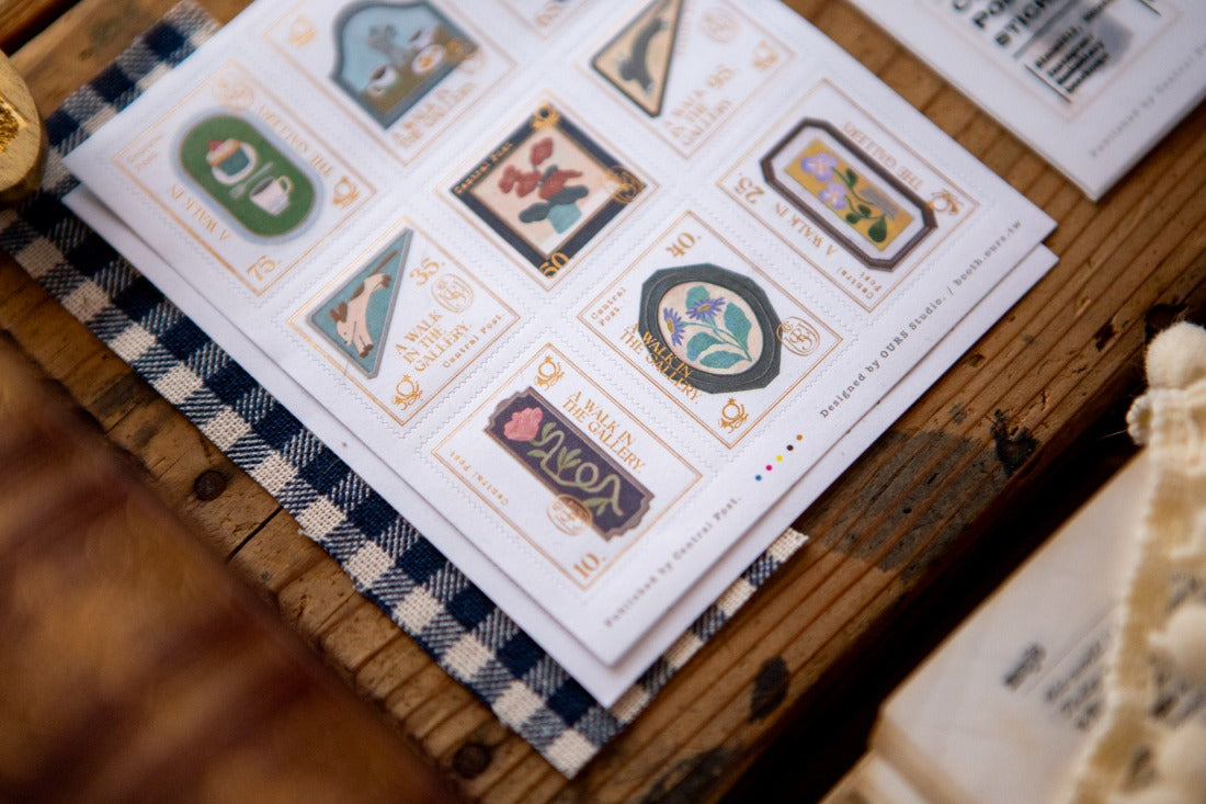 OURS - The Gallery Stamp Sticker Sheet