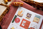 OURS - Bakery Cheers Stamp Sticker Sheet