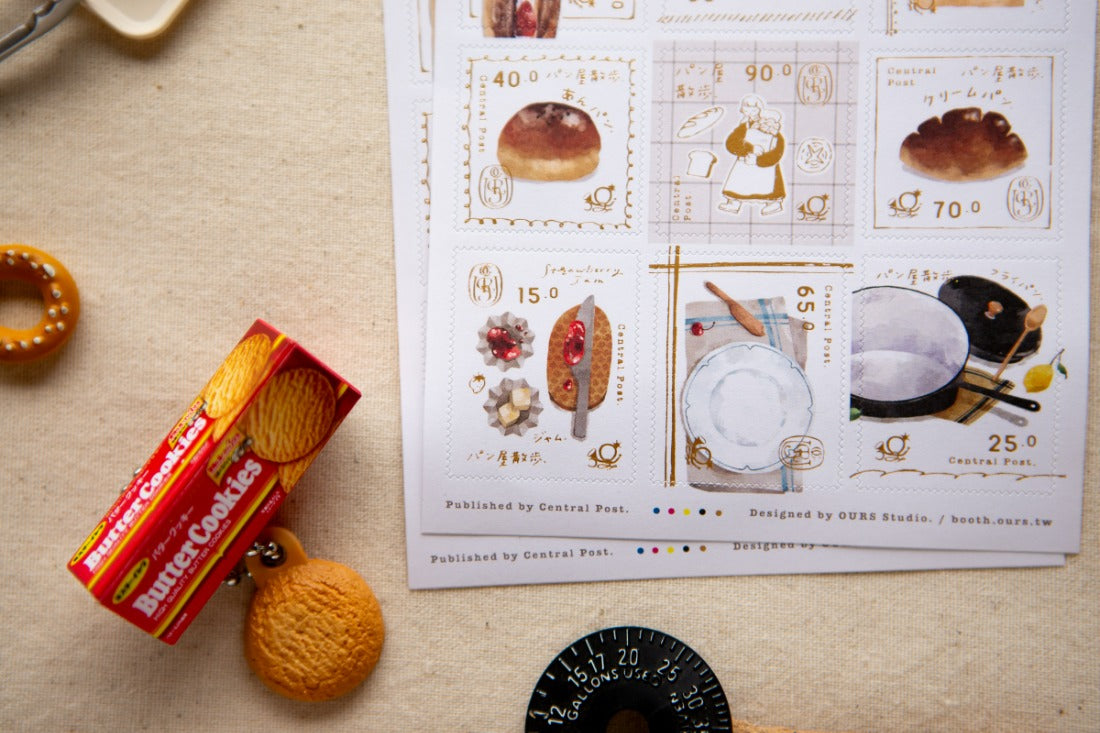OURS - Sweet Hours Stamp Sticker Sheet