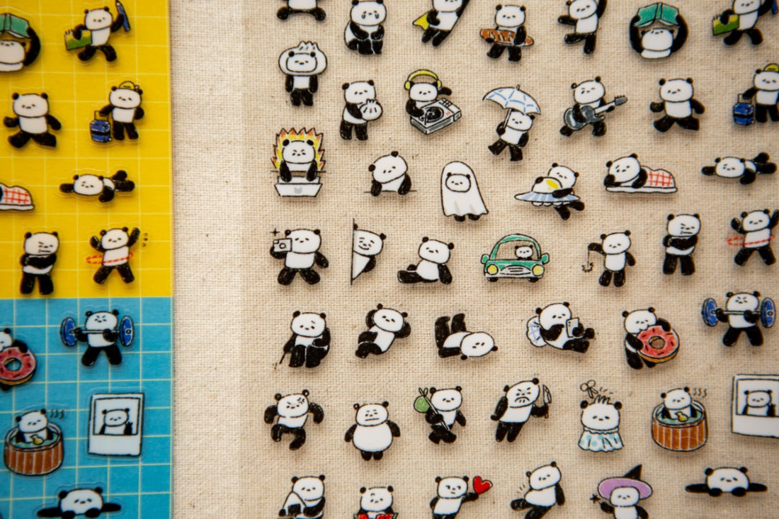 OURS - PANDA! PANDA! Sticker Sheet