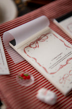 OURS - Frame of Ribbon Letterpress Book