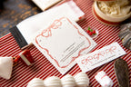 OURS - Frame of Ribbon Letterpress Book