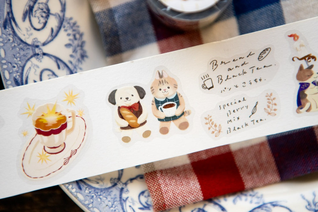 OURS - Tea Room Sleeping Cat PET Tape