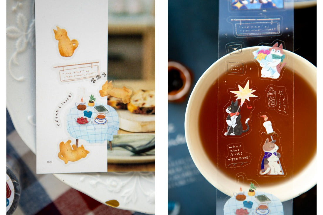 OURS - Tea Room Sleeping Cat PET Tape