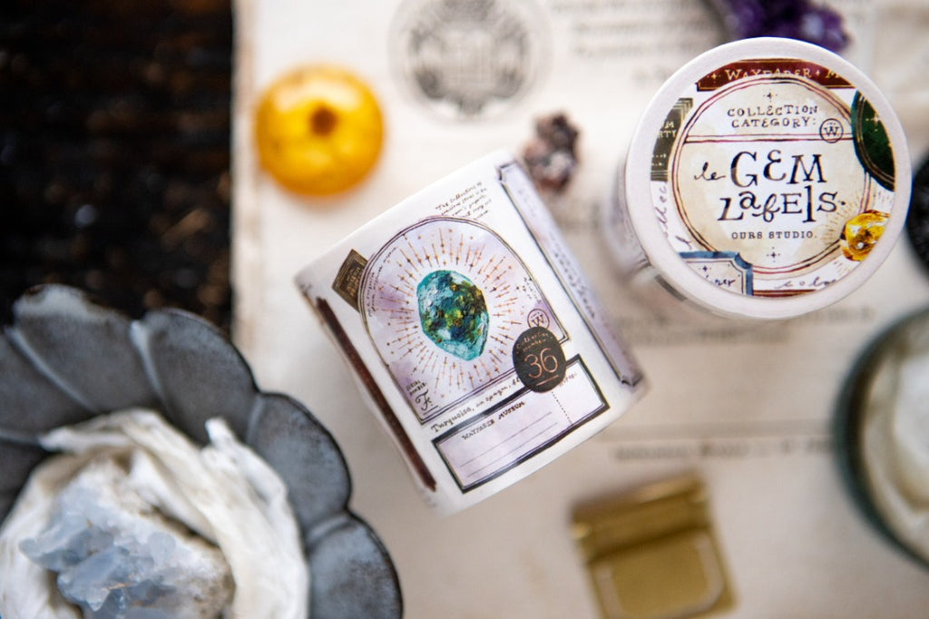 OURS - Gem Labels Sticker Memo Roll