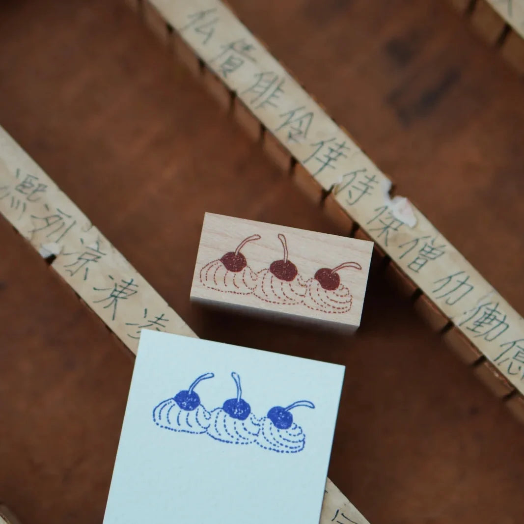 [Pre-Order] IvySnow - Cherry Tiro Rubber Stamp