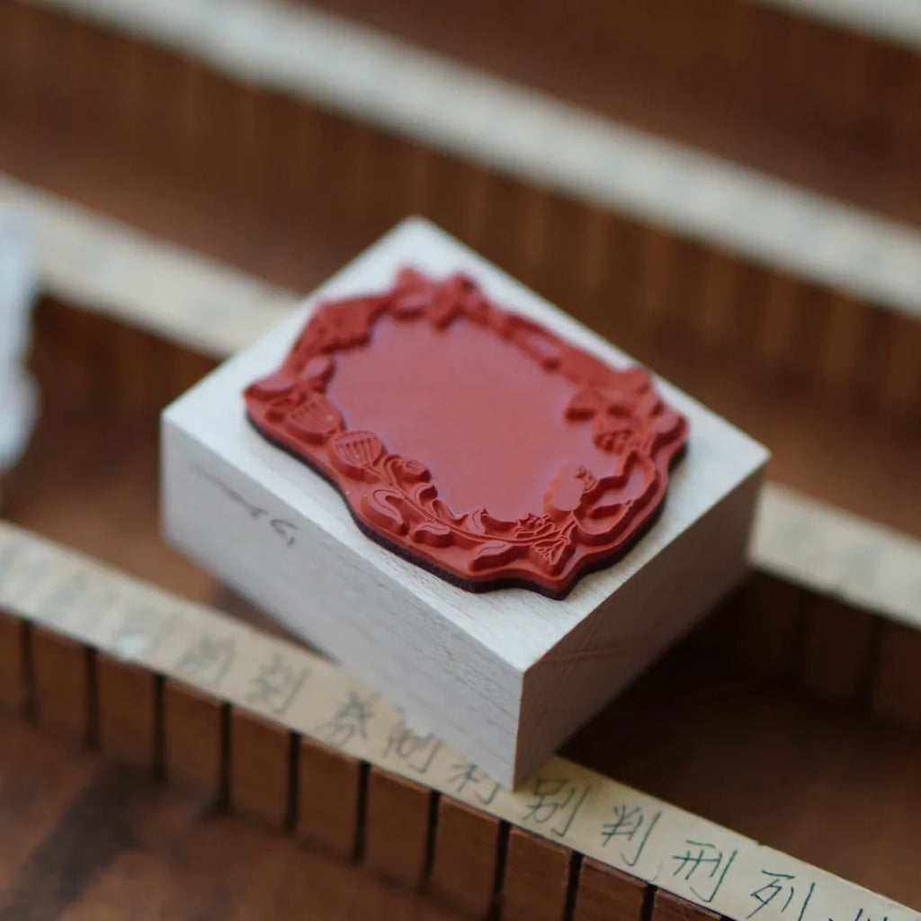 [Pre-Order] IvySnow - Whispering Garden Frame Rubber Stamp