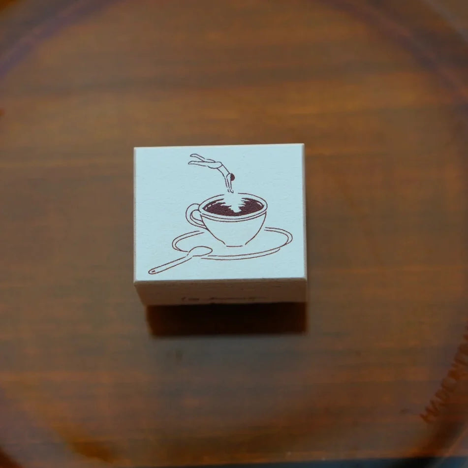 [Pre-Order] IvySnow - Tea Time Rubber Stamp