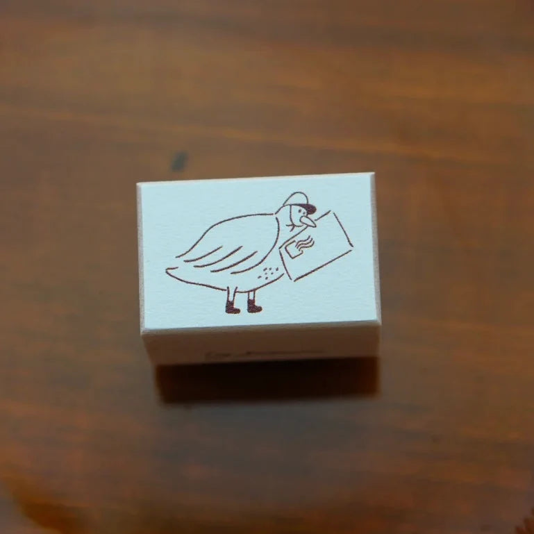 [Pre-Order] IvySnow - The Feathered Post Rubber Stamp