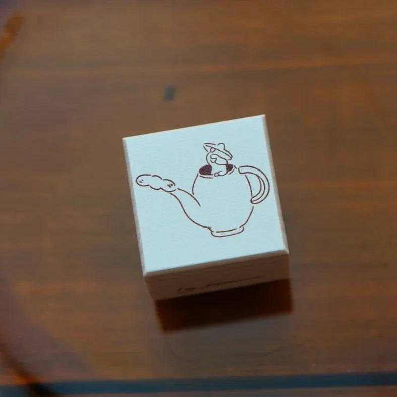 [Pre-Order] IvySnow - Tea Time Rubber Stamp