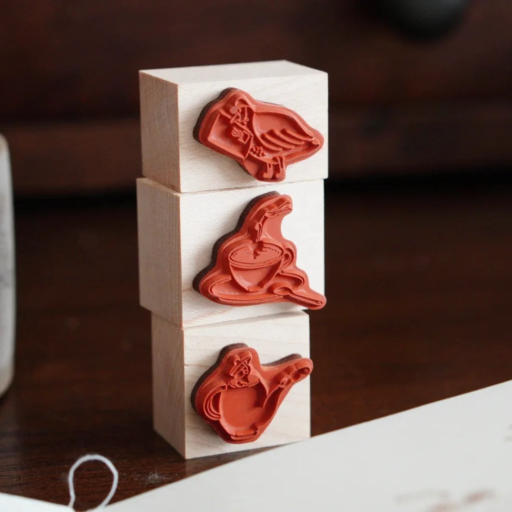 [Pre-Order] IvySnow - Tea Time Rubber Stamp