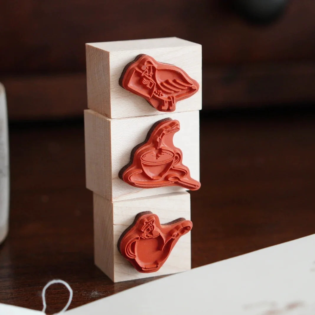 [Pre-Order] IvySnow - Tea Time Rubber Stamp