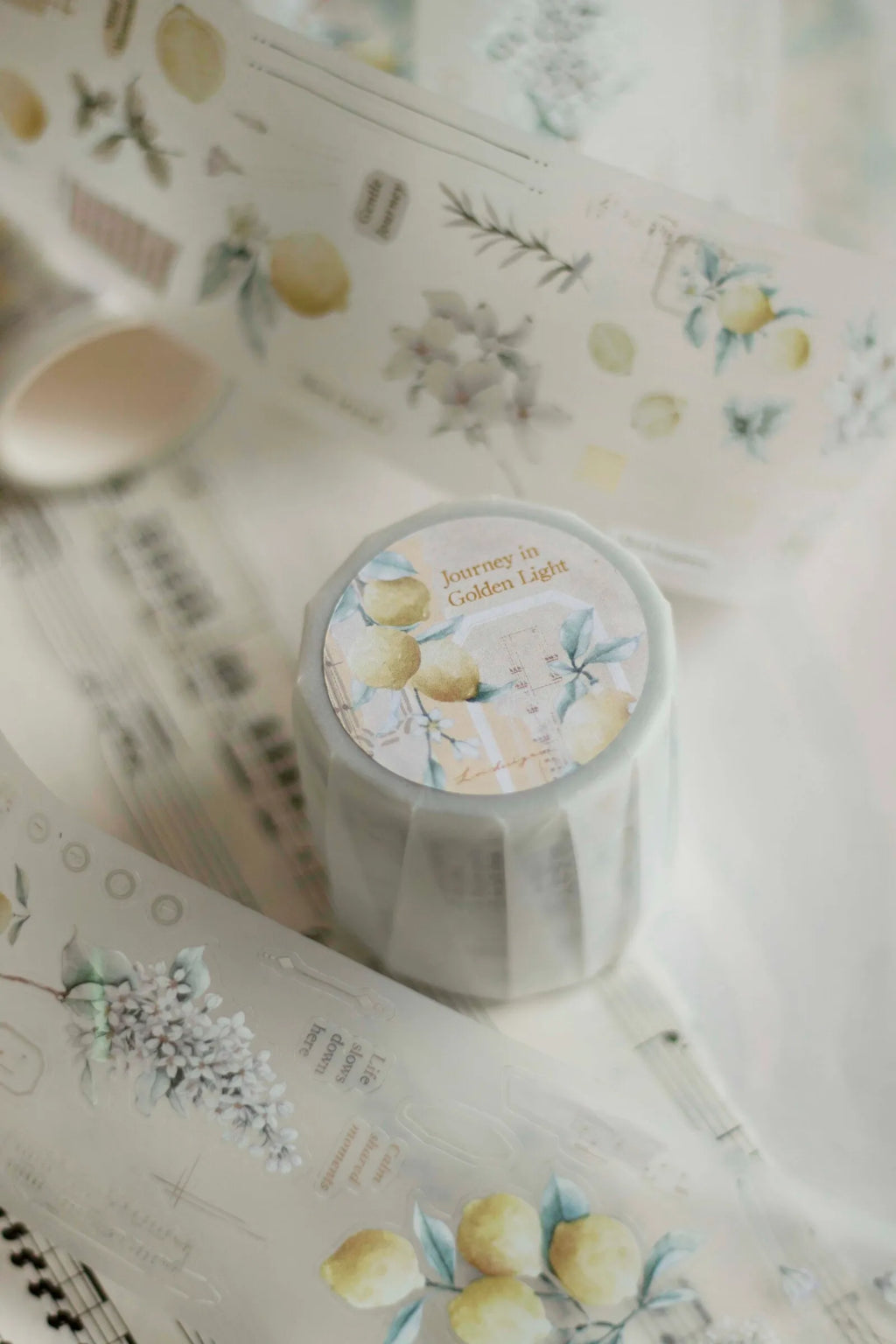 Loi Design - Journey in Golden Light Die-Cut Matte PET Tape