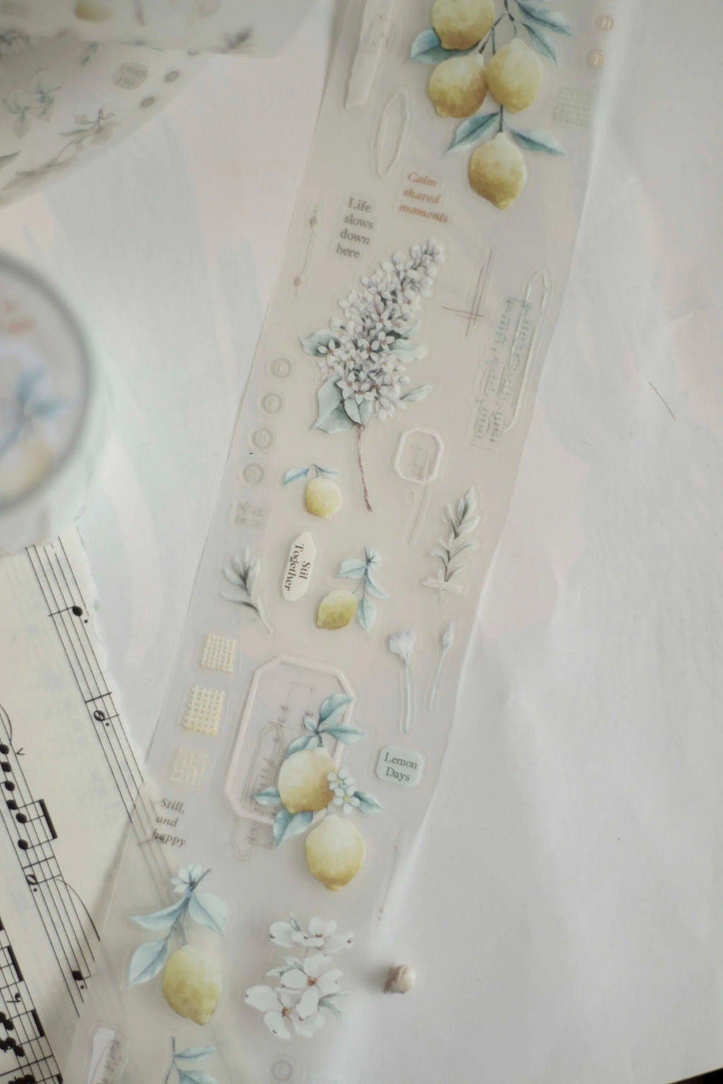 Loi Design - Journey in Golden Light Die-Cut Matte PET Tape