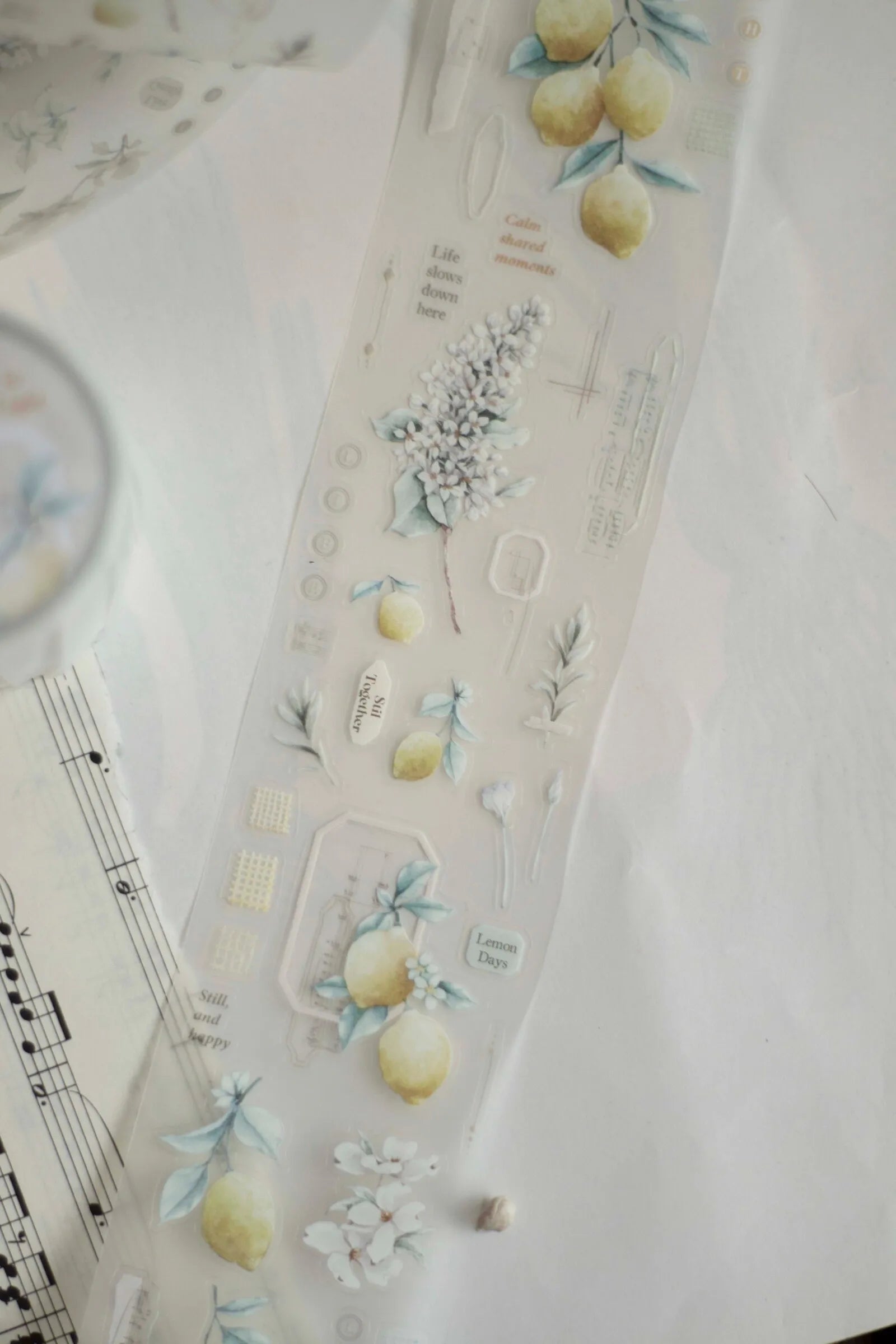 Loi Design - Journey in Golden Light Die-Cut Matte PET Tape
