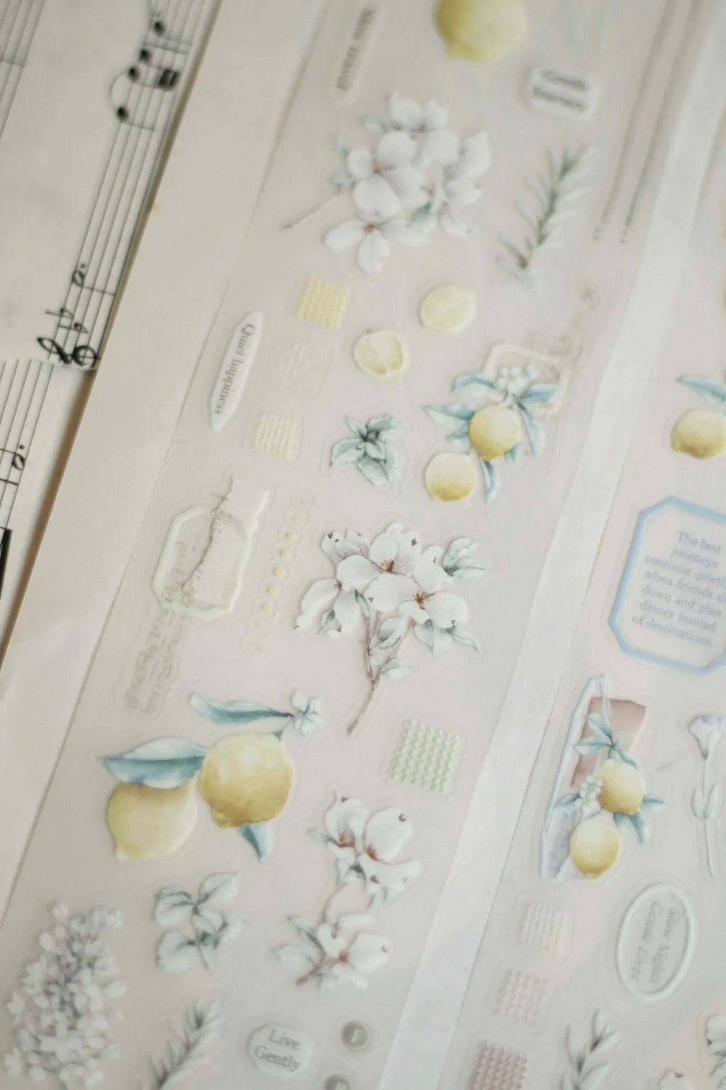 Loi Design - Journey in Golden Light Die-Cut Matte PET Tape
