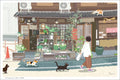 TabiNeko - Kyoto Florist Postcard