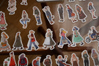La Dolce Vita - We Move Forward Happily Tin Box Sticker Set