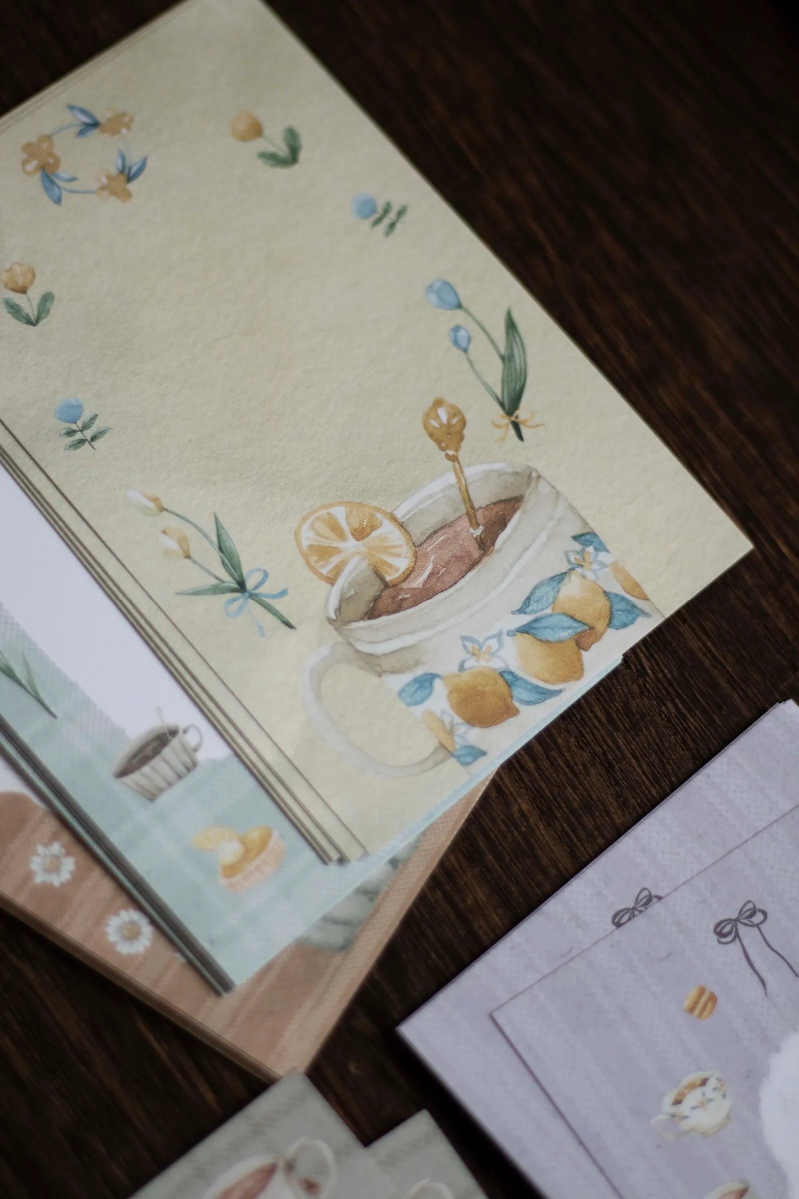 Loi Design - Lemon Mug Mini 6 Memo Pad
