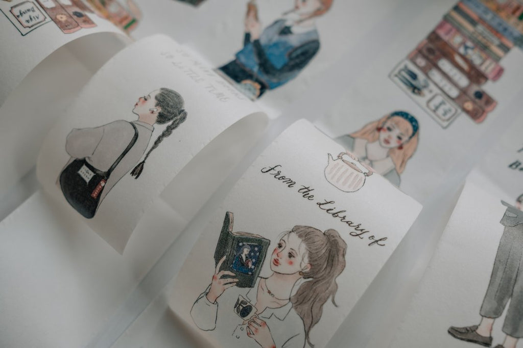 La Dolce Vita - Life in a Bookstore Washi Tape