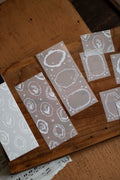 Loi Design - Flower Tray Tracing Paper Memo Pad