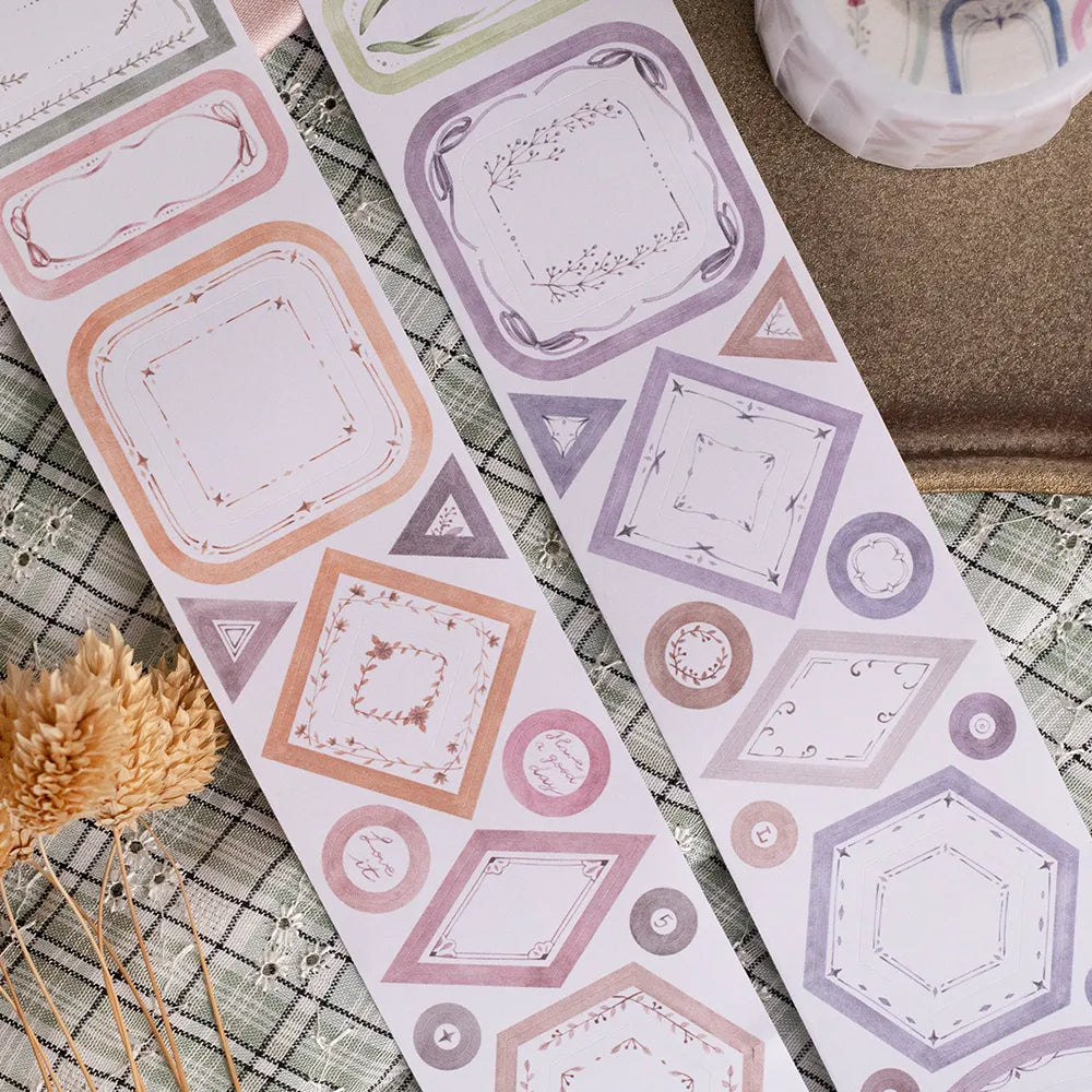 Loi Design - Flower Frame Collection Masking Tape