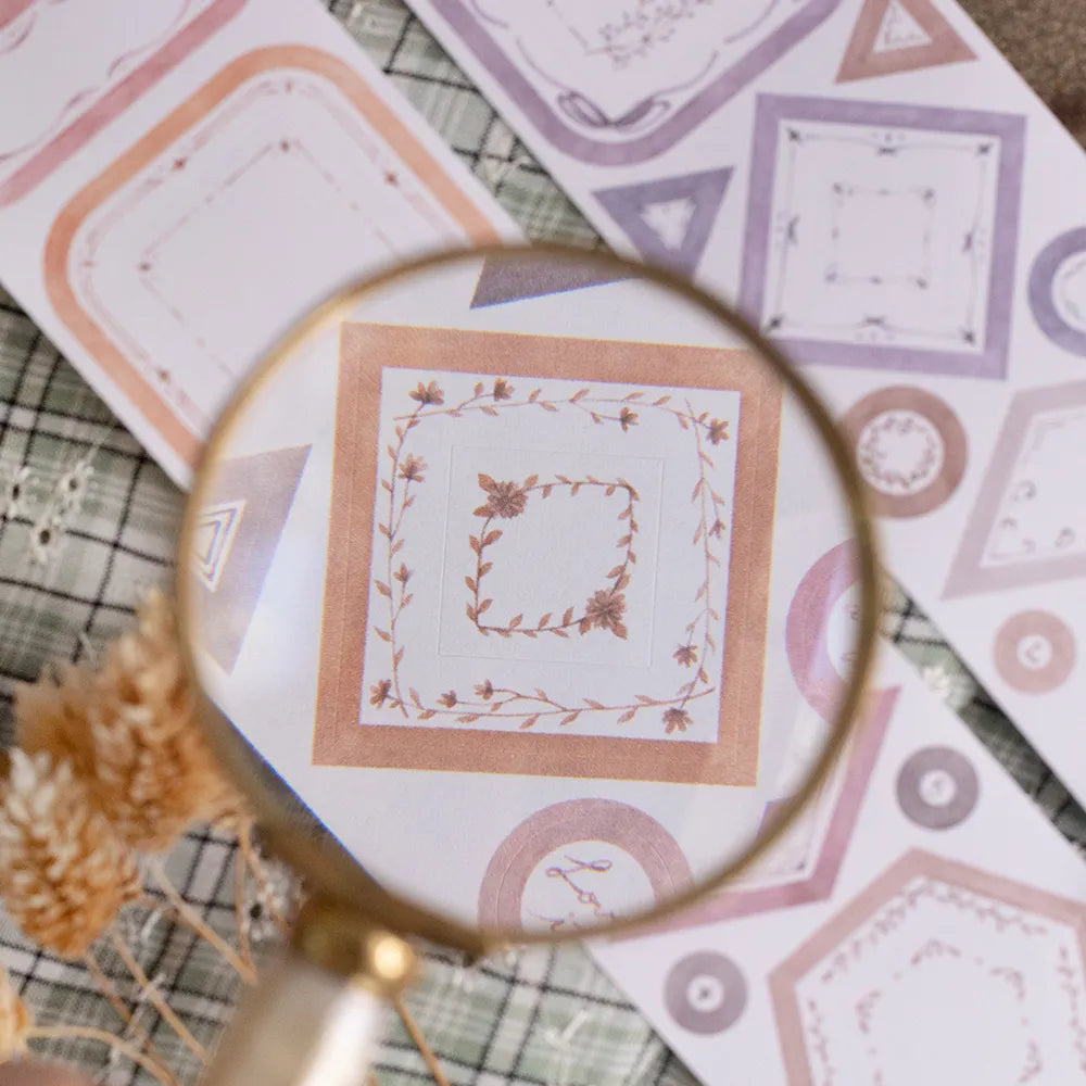 Loi Design - Flower Frame Collection Masking Tape