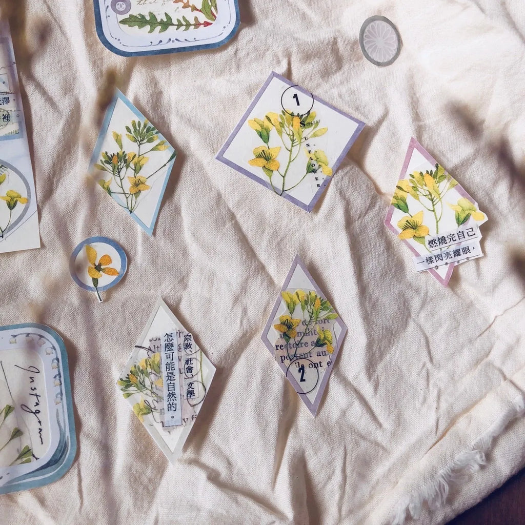 Loi Design - Flower Frame Collection Masking Tape