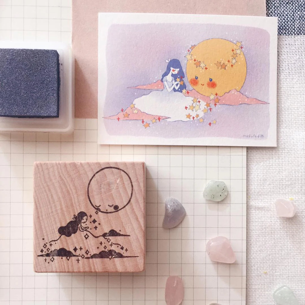 msbulat - Luna & Me Rubber Stamp